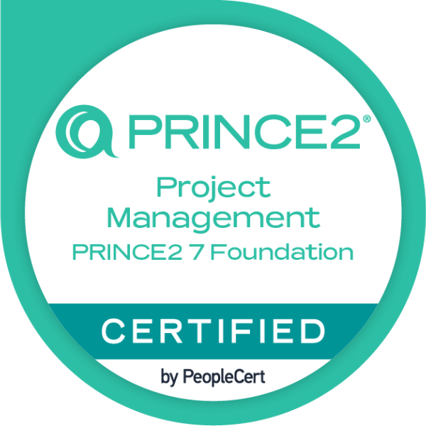 PRINCE2 Foundation badge